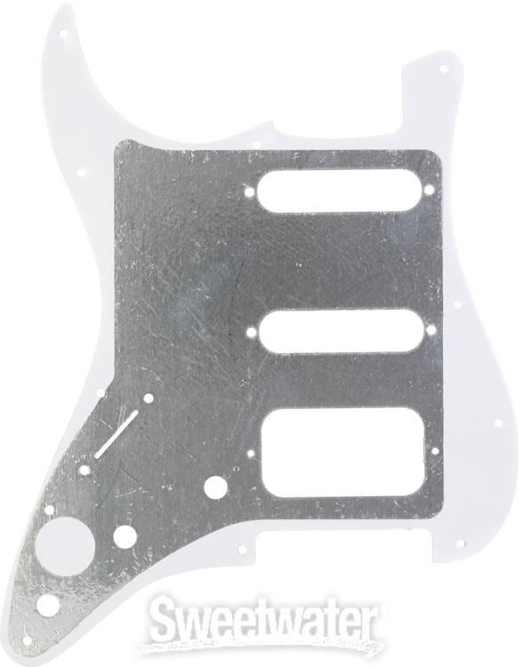 Fender Accessories Standard Strat HSS Pickguard Aged White Moto