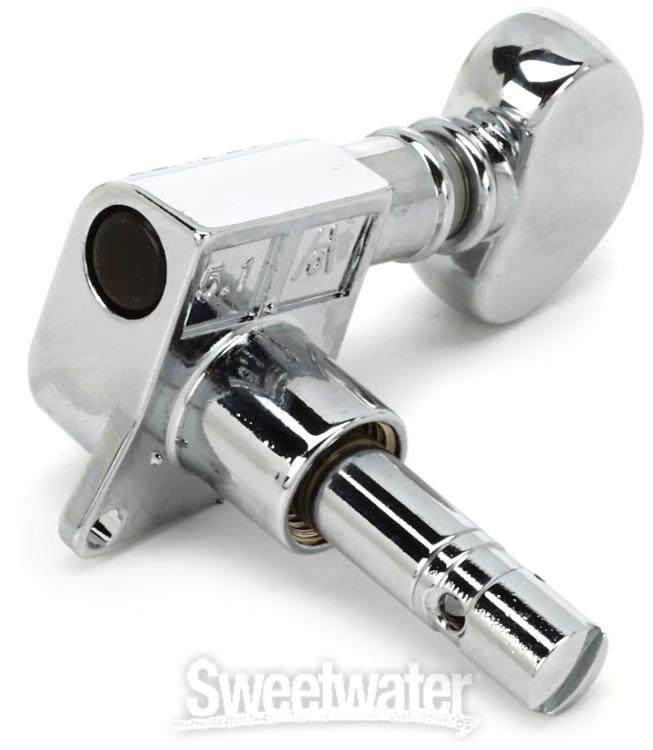 Grover 406C Mini Locking Rotomatic Tuners 3+3 Chrome