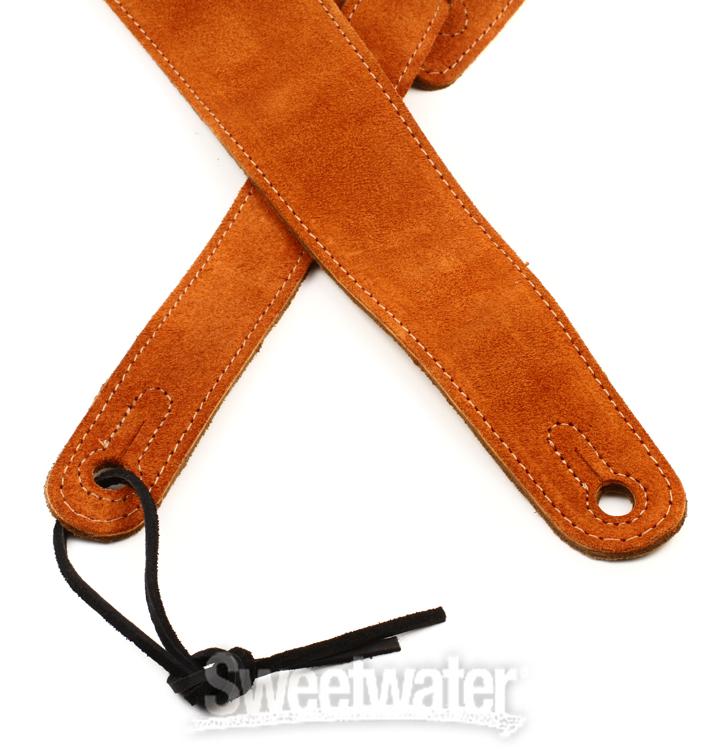 Taylor Suede Guitar Strap Honey