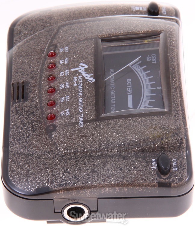 Fender Accessories AG6 Black Sparkle Guitar Tuner