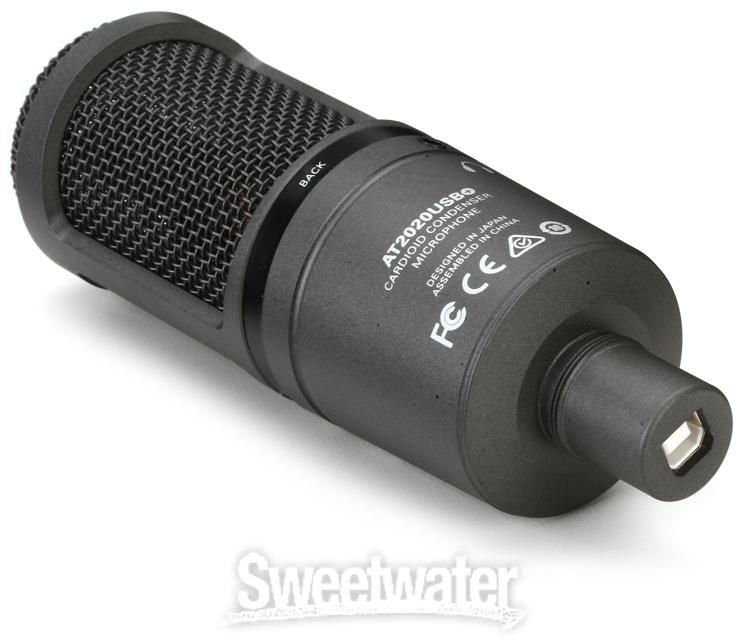 AudioTechnica AT2020USB+ Cardioid Condenser USB Microphone