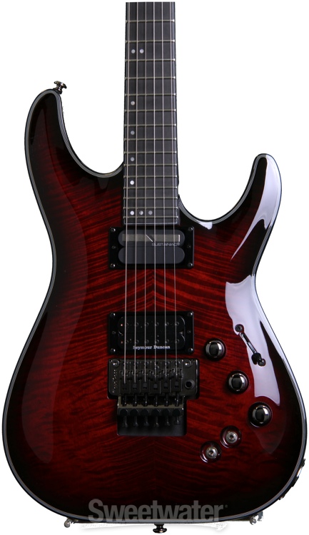 Schecter blackjack sls c-1 fr sustainiac crimson red