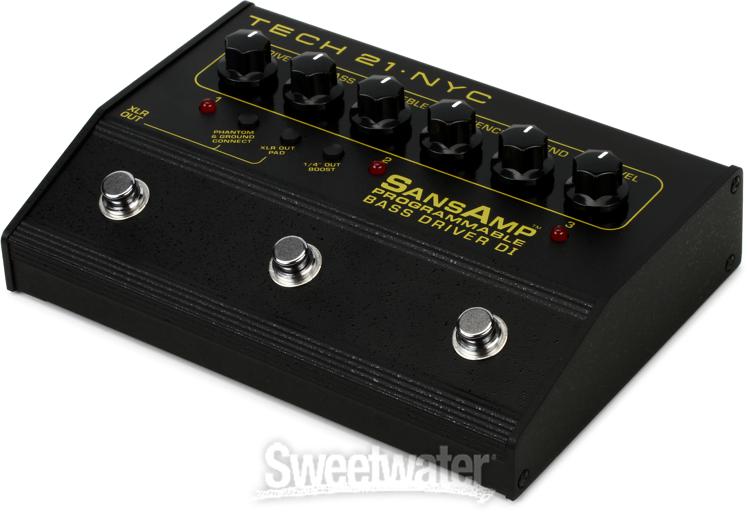 Tech 21 SansAmp Programmable Bass Driver DI