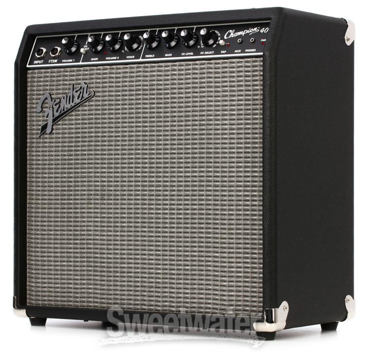 Fender Champion 40 - 40W 1x12" Guitar Combo Amp | Sweetwater.com