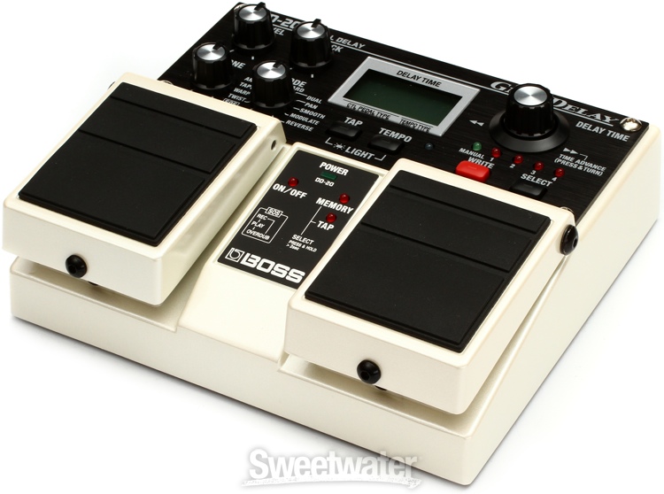 Boss DD-20 Giga Delay Digital Delay Pedal | Sweetwater.com