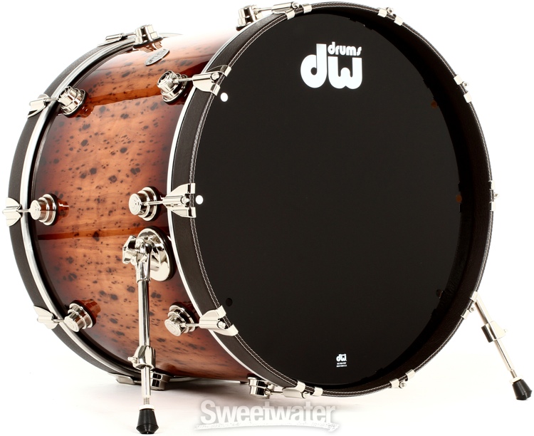 DW Collector's Exotic Cherry 7piece Drum Set Review by Sweetwater