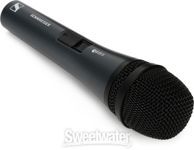Sennheiser e835 S Live Vocal Microphone with On/Off Switch