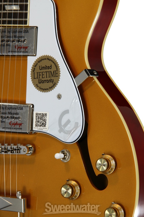 Epiphone Casino Goldtop Guitar Review by Sweetwater