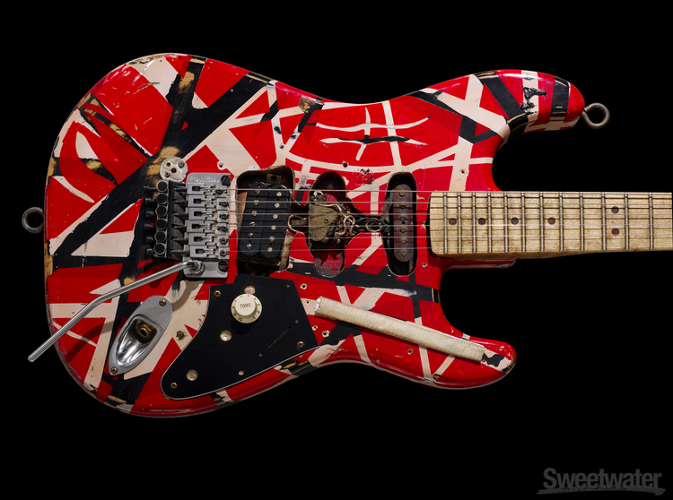 EVH Eddie Van Halen Frankenstein Replica Guitar