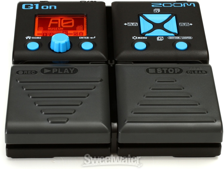 Zoom G1on Multieffects Pedal