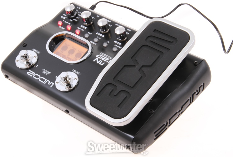 Zoom G2.1Nu MultiEffects Pedal with USB and Expression Pedal