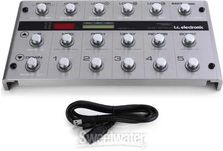 TC Electronic GSystem MultiFX Floor Processor