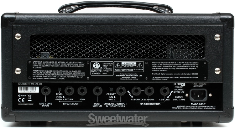 Blackstar HT Metal 5H 5-Watt Tube Head | Sweetwater.com