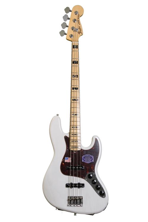 Fender American Deluxe Jazz Bass White Blonde