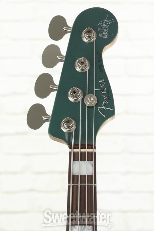 Fender Adam Clayton Jazz Bass Sherwood Green Metallic