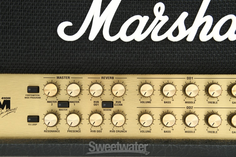 Marshall JVM410H 100W 4-Channel Tube Head | Sweetwater.com
