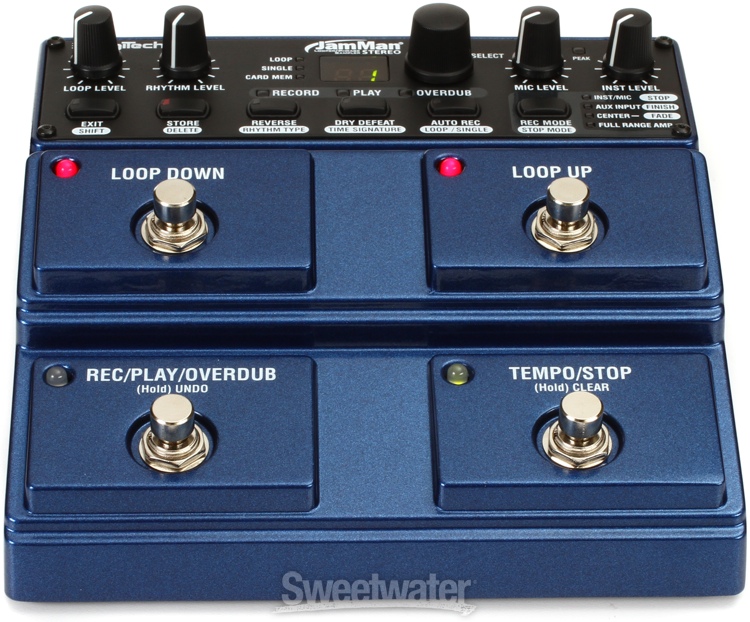 DigiTech JamMan Stereo Phrase Sampler and Looper