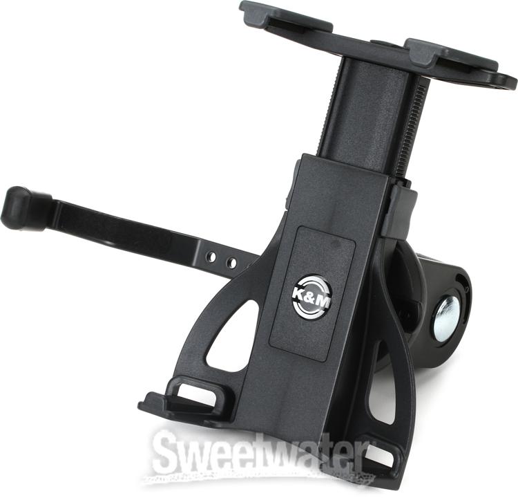 K&M KM19742 Universal Tablet Holder Mic Stand Thread Mount