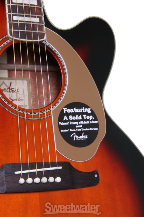 Fender Fender Kingman SCE Jumbo 3 Tone Sunburst