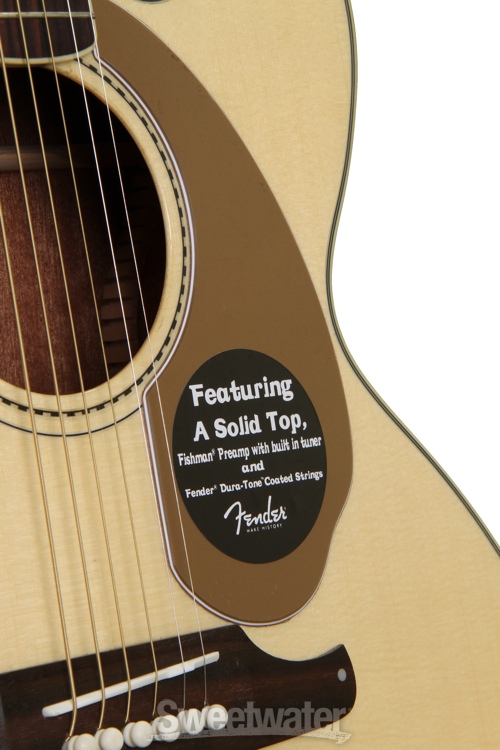 Fender Kingman SCE Jumbo Natural Jumbo