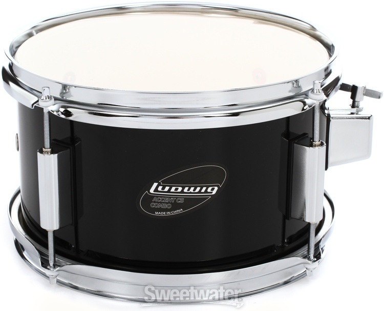 Ludwig 5piece Junior Drum Set with Cymbals and Hardware Black