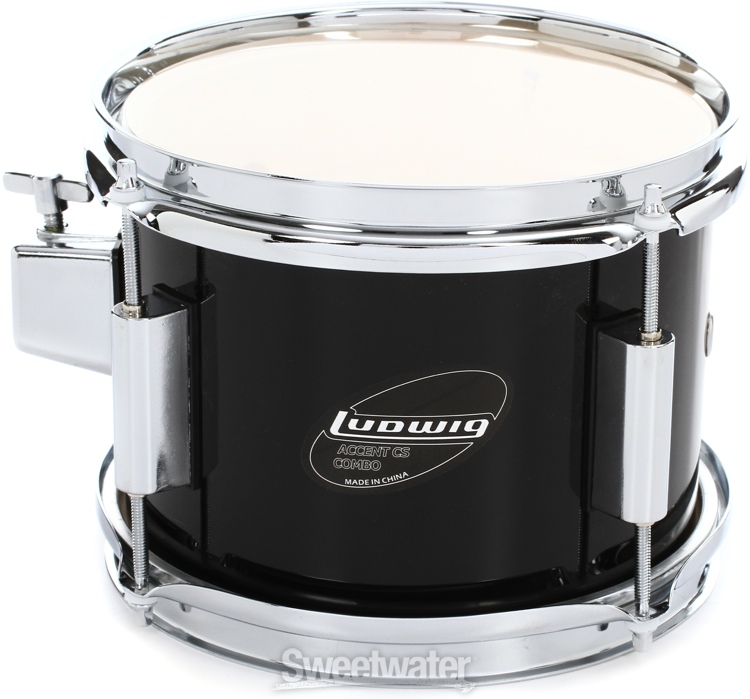 Ludwig 5piece Junior Drum Set with Cymbals and Hardware Black