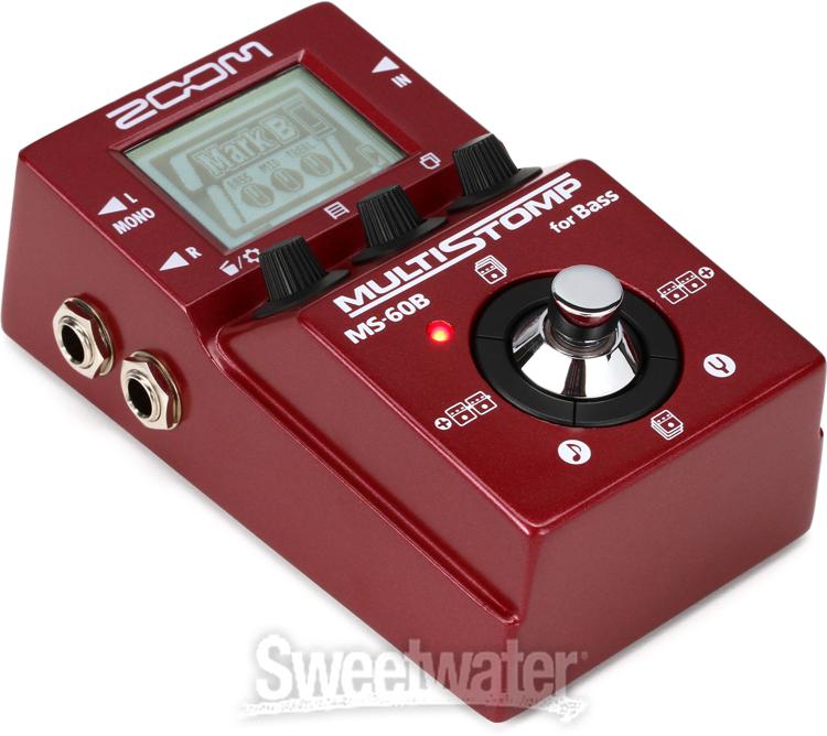 Zoom MS60B Multistomp Bass Effects Pedal
