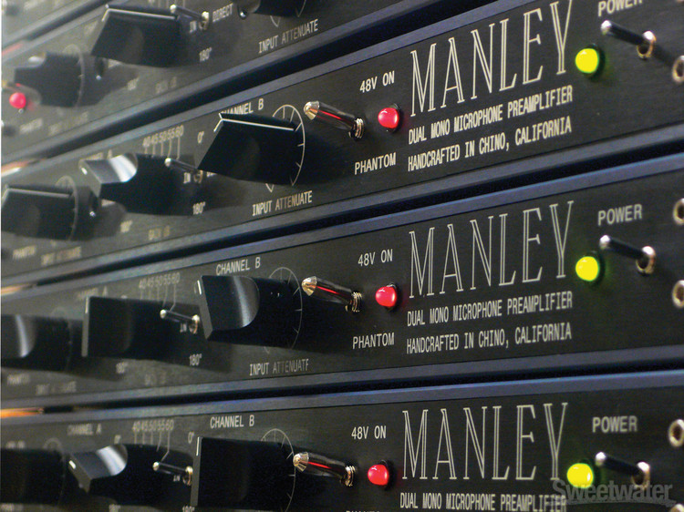 Manley Dual Mono Microphone Preamplifier