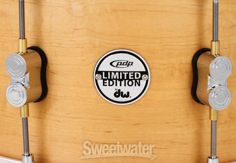 PDP LTD Classic Wood Hoop Snare 7"x14"