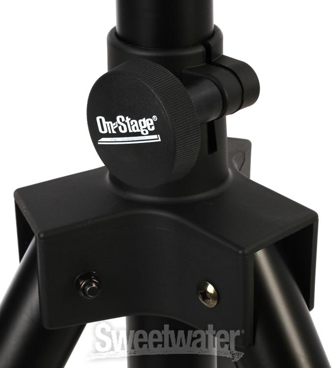 OnStage Stands SS7761B AllAluminum Speaker Stand Single