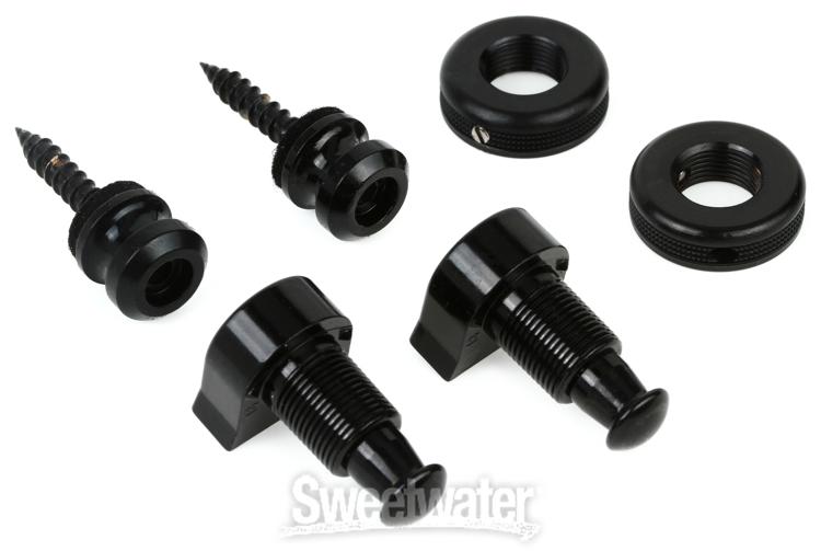 Schaller Security Strap Locks Black