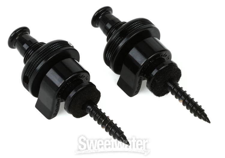 Schaller Security Strap Locks Black