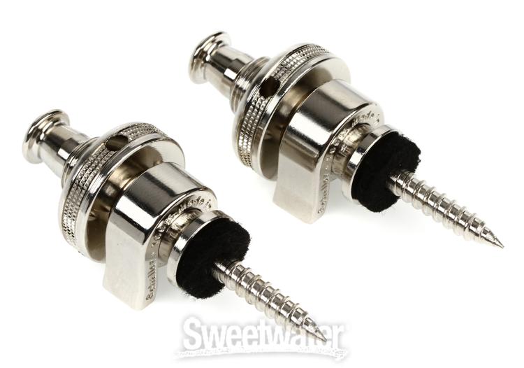 Schaller Security Strap Locks Nickel