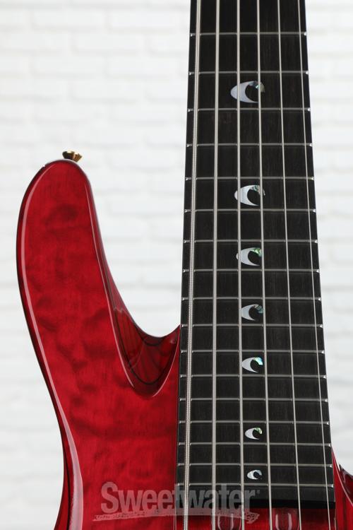 Yamaha John Patitucci 6-string Signature Bass - Trans Dark Red