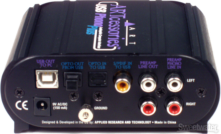 Art Usb Phono Plus Riaa Turntable Preamp