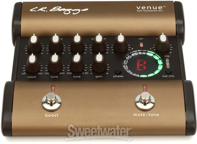 LR Baggs Venue DI Acoustic Preamp EQ/DI/Tuner Pedal