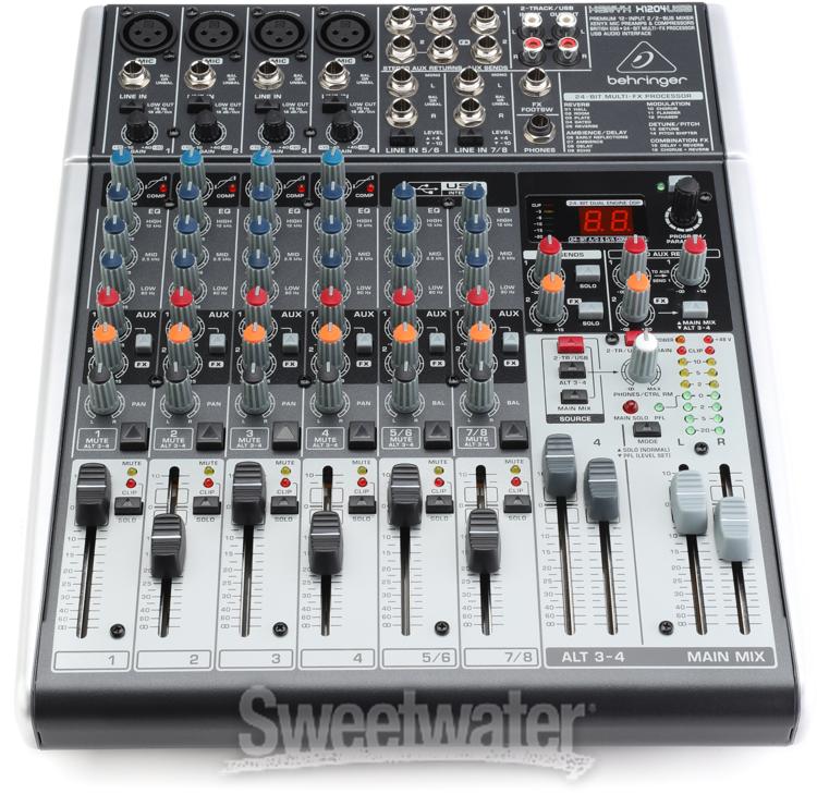 Behringer Xenyx X1204USB | Sweetwater.com