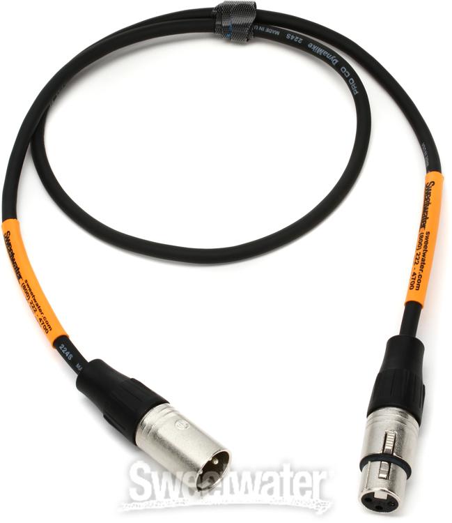 Pro Co EXM3 Excellines Microphone Cable 3'