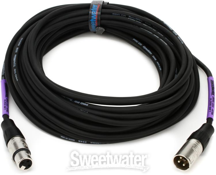 Pro Co EXM50 Excellines Microphone Cable 50'