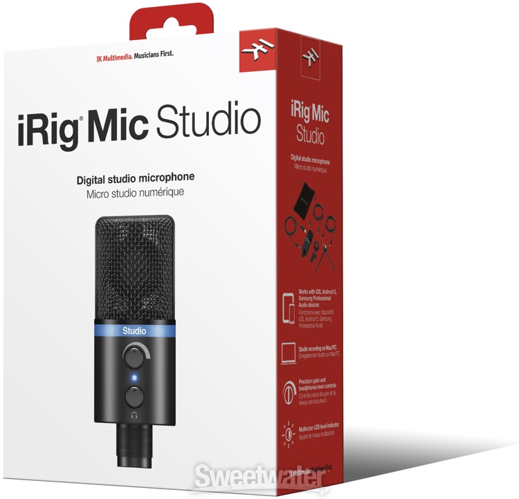 IK Multimedia iRig Mic Studio (Black)