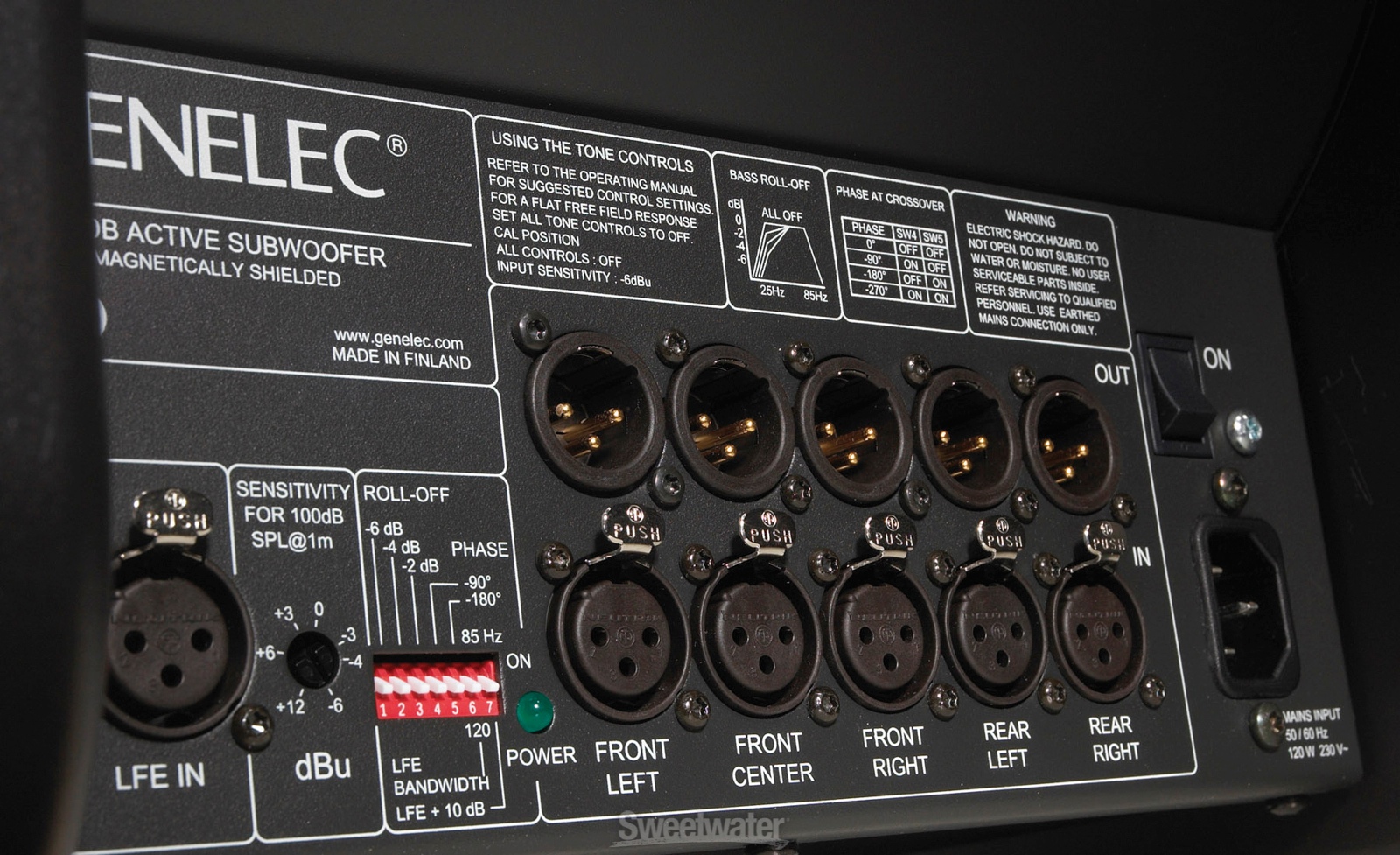 Add a Genelec 7050B sub to