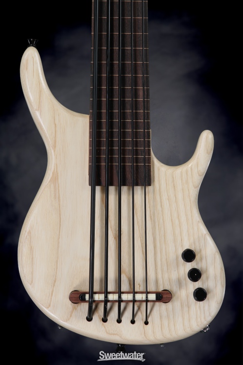 Kala Solid Body UBass 4String, Fretless, Satin Ash