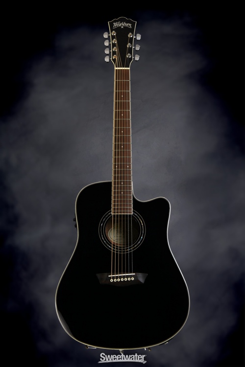 Washburn 7 string acoustic guitar deals