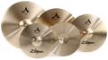Click to learn more about the Zildjian A Sweet Ride Cymbal Set - 14/16/21-inch - with Free 18-inch Medium Thin Crash