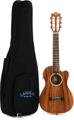 Click to learn more about the Lanikai ACST-CEG Acacia 6-String Acoustic-Electric Guitelele - Natural