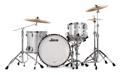 Click to learn more about the Ludwig Classic Maple Fab 3-piece Shell Pack - Silver Sparkle