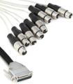 Pro Co 5' DA88XF-5 Analog DB25-XLRF Patch Snake