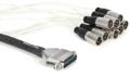 Pro Co 10' DA88XM-10 Analog DB25-XLRM Patch Snake