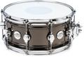 Click to learn more about the DW Design Series Brass 6.5 x 14-inch Snare Drum - Black Nickel