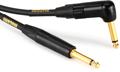 Click to learn more about the Mogami Gold Instrument 10R Straight to Right Angle Instrument Cable - 10 foot